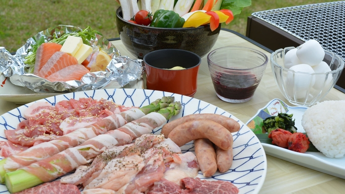 【スモールコテージ】夏限定★早い者勝ち！BBQプランが2200円おトク♪